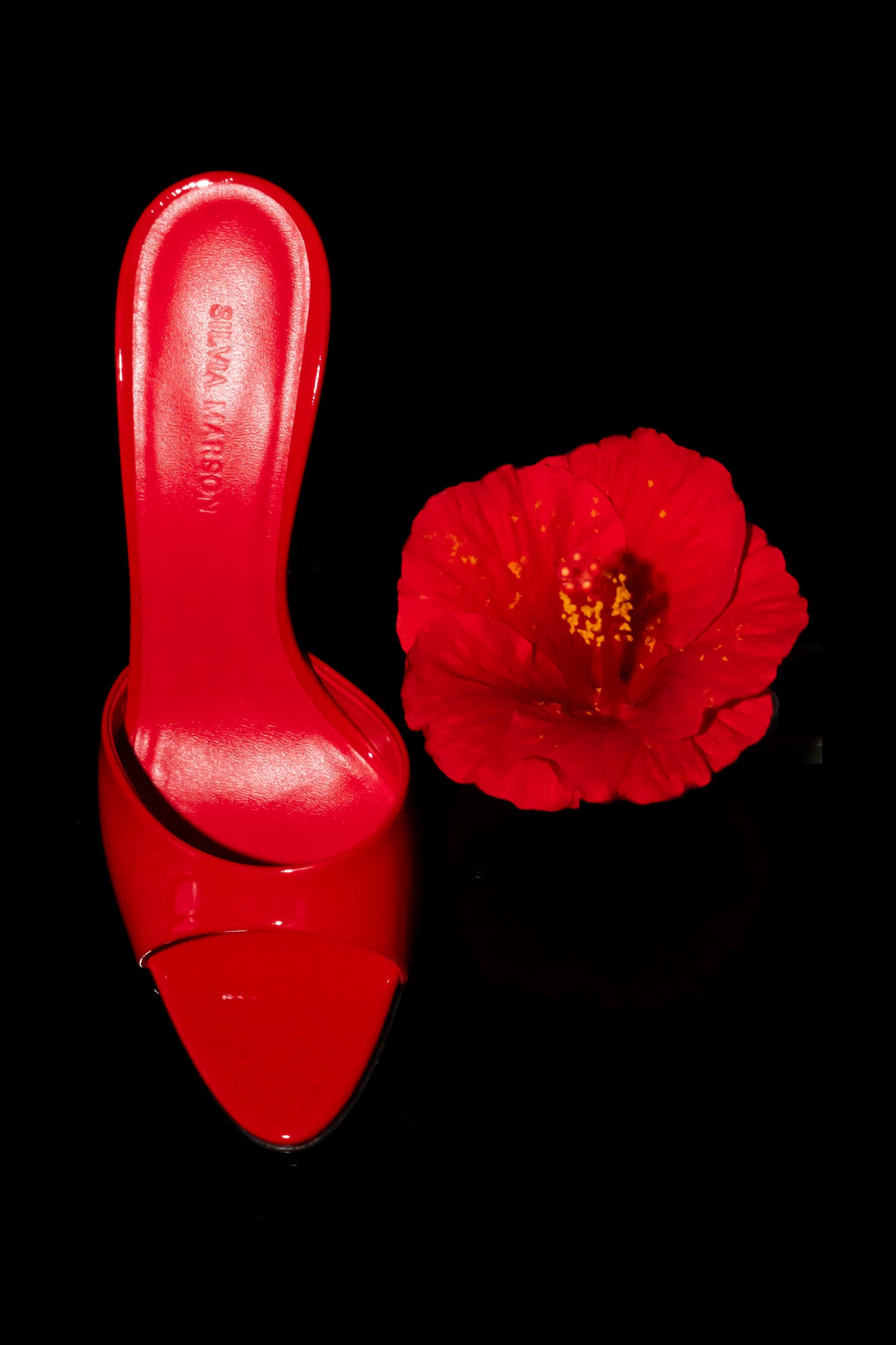 Zoomed-out view of a Silvia Marson product showcasing design details